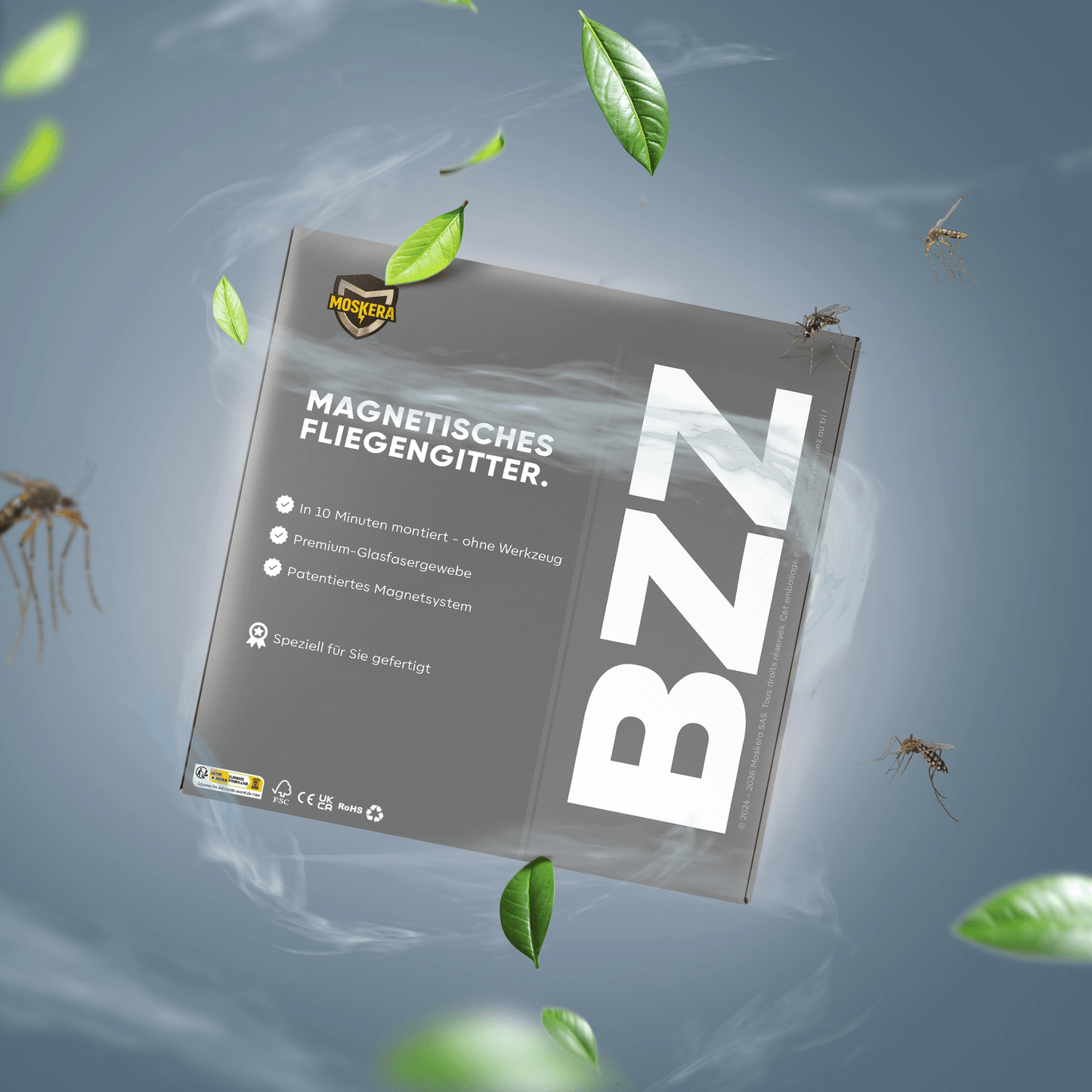 Magnetisches Fliegengitter Große Öffnung