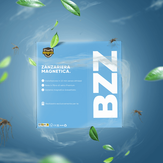 Zanzariera magnetica per finestra