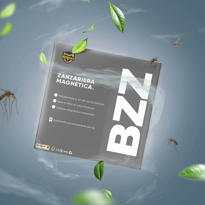 Zanzariera magnetica grande apertura