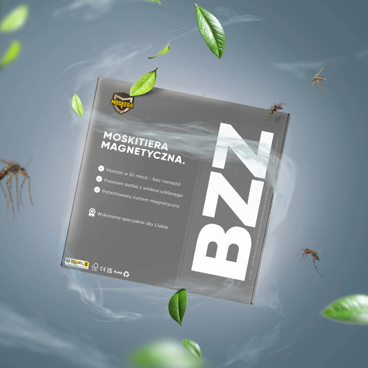 Moskitiera magnetyczna duży otwór