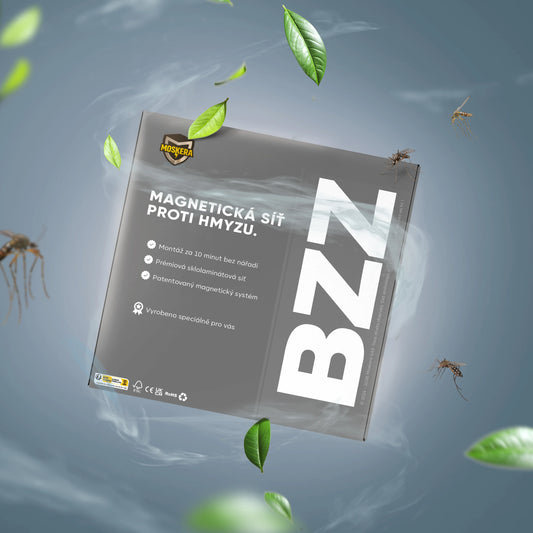 Magnetická síť proti hmyzu velký otvor