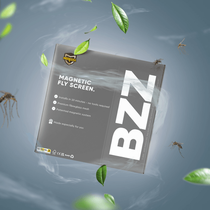 Large Magnetic Fly Screen