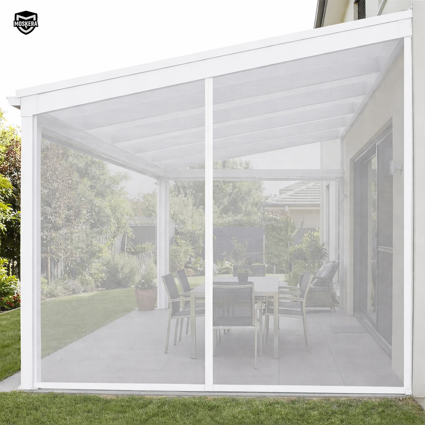 Moustiquaire magnétique ASYMÉTRIQUE