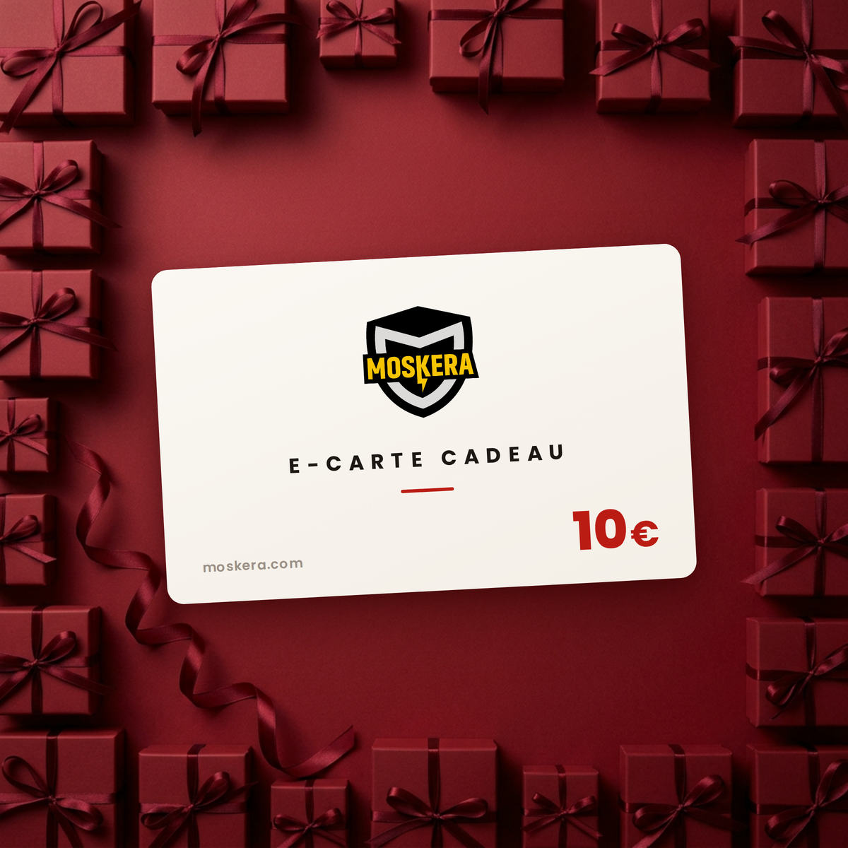 E-carte cadeau Moskera 10 euros