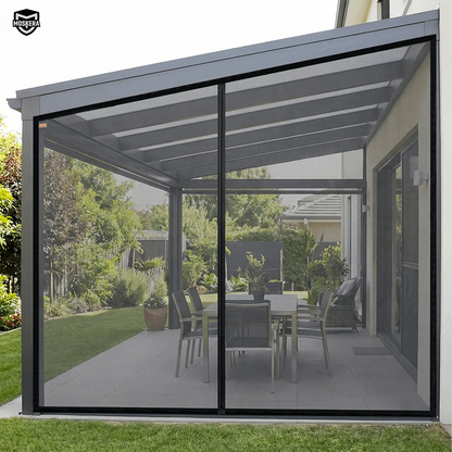 Moustiquaire magnétique ASYMÉTRIQUE