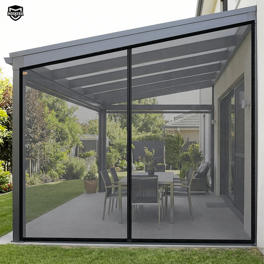 Moustiquaire magnétique ASYMÉTRIQUE