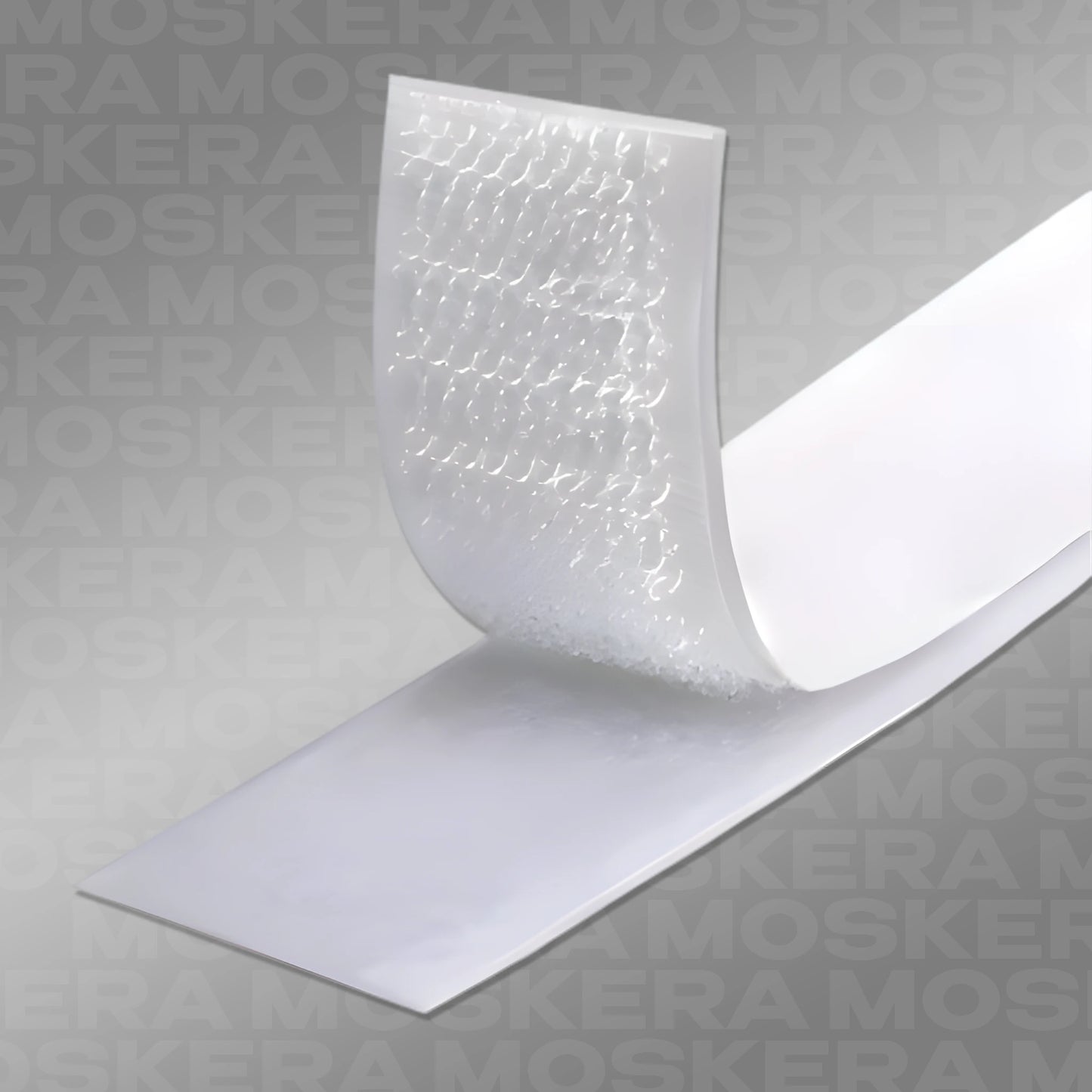 Adhésif scratchant pour porte